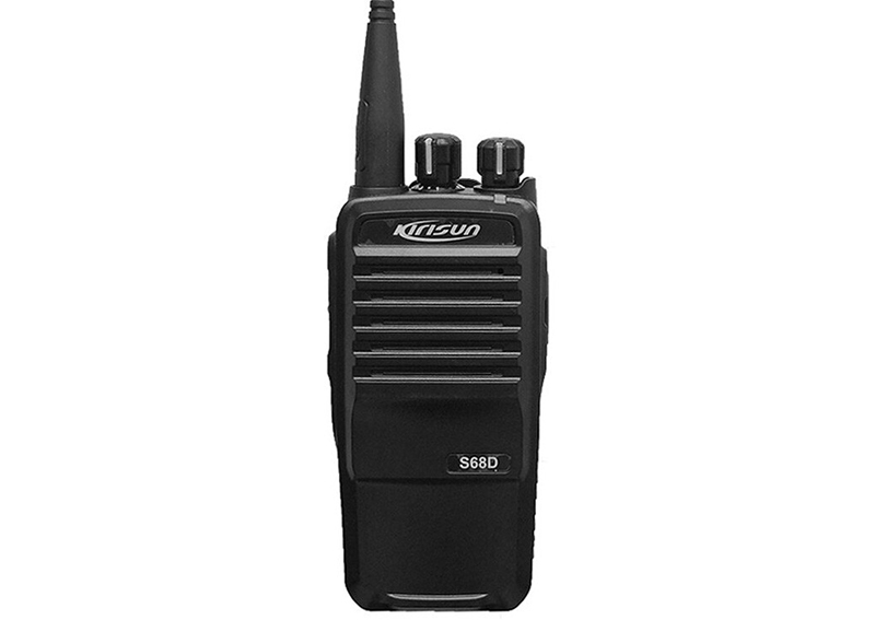 科立讯（Kirisun） S68D 数字对讲机 数模兼容 商用DMR系列 民用商用专业手台 黑色